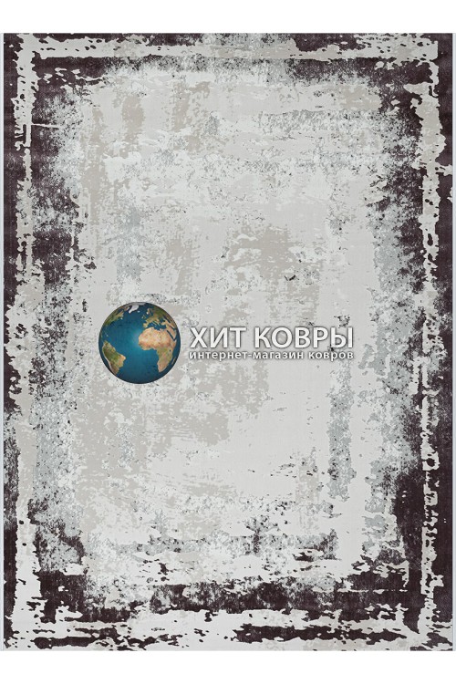 Российский ковер Rimma Lux 36897 Серый-фиолетовый